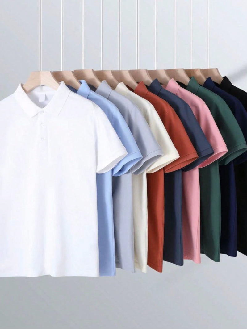 KIT 3 Peças Camisa POLO Básica UNISEX Masculina Feminina