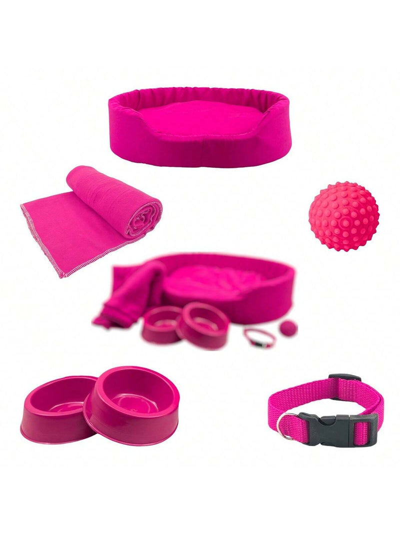 Kit Pet Grande Cama Europa com Mantinha e Acessórios Fofos
