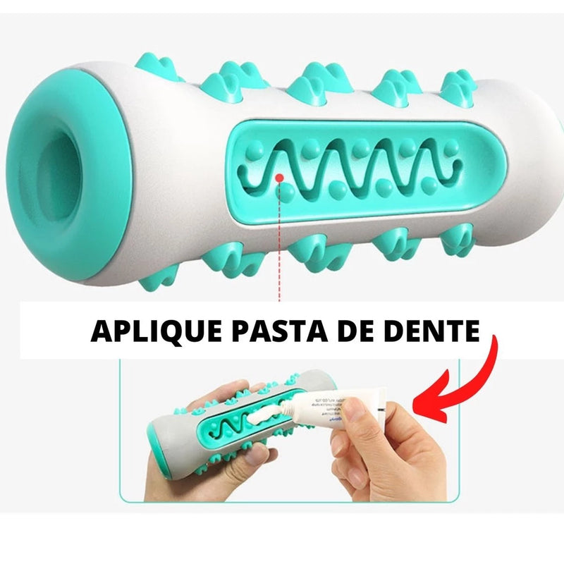Brinquedo Pet 3x1 Gengiva Removedor Tártaros Escova de Dente Para Cachorro Pets Dog Osso Massageador  Para Cães Mordedor