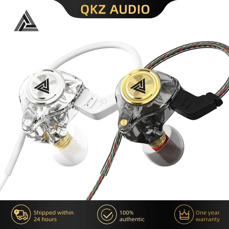 Fone de Ouvido QKZ AK3 – Qualidade Profissional, Som que Impressiona a escolha perfeita para quem busca qualidade de som, conforto e durabilidade.