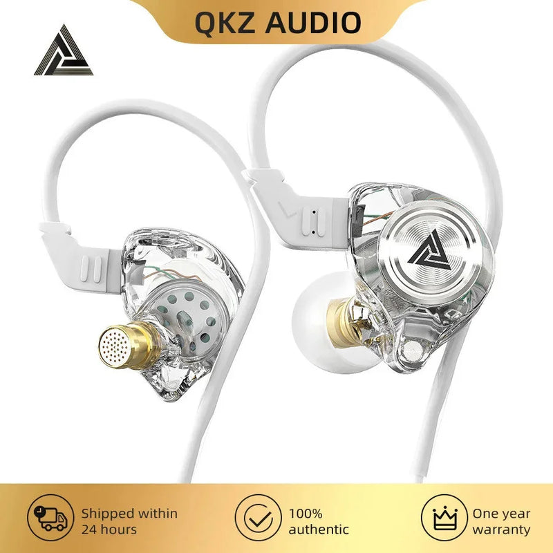 Fone de Ouvido QKZ AK3 – Qualidade Profissional, Som que Impressiona a escolha perfeita para quem busca qualidade de som, conforto e durabilidade.