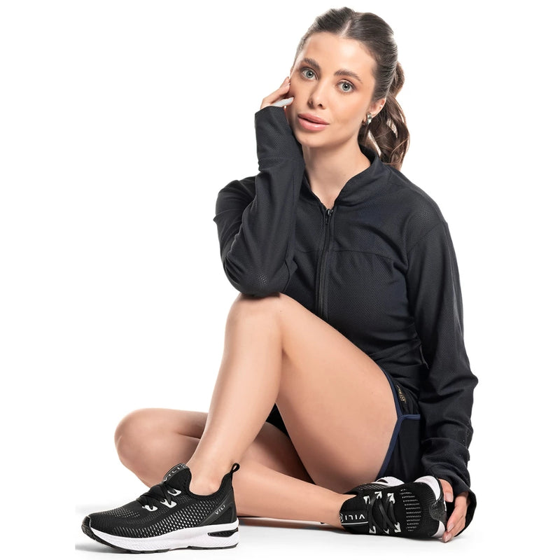 Tênis Feminino Vili Podium Caminhada Academia Branco