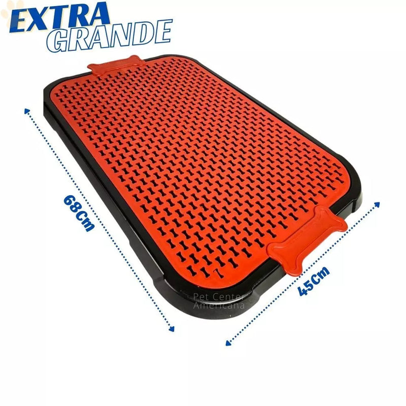 SANITARIO CANINO CACHORRO EXTRA GRANDE TAPETE HIGIÊNICO BANHEIRO XIXI PET