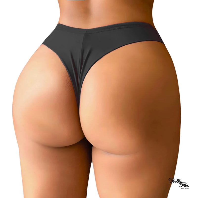 KIT 10 Calcinhas Empina Bumbum Fio Dental Duplo Conforto Sensual Sem Costura no Bumbum
