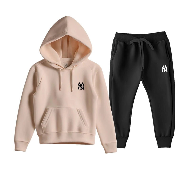 Conjunto Infantil Canguru e Calça Moletom Várias Cores