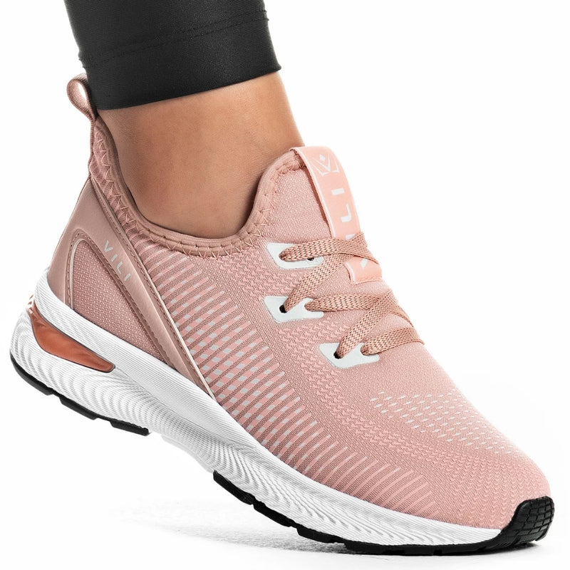 Tênis Feminino Vili Podium Caminhada Academia Branco