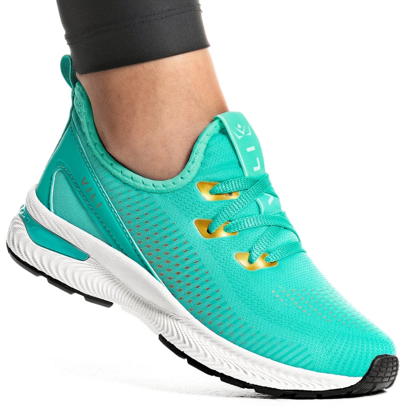 Tênis Feminino Vili Podium Caminhada Academia Branco