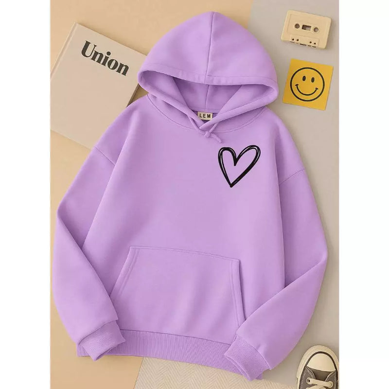 Moletom Fofo De Coração Feminino