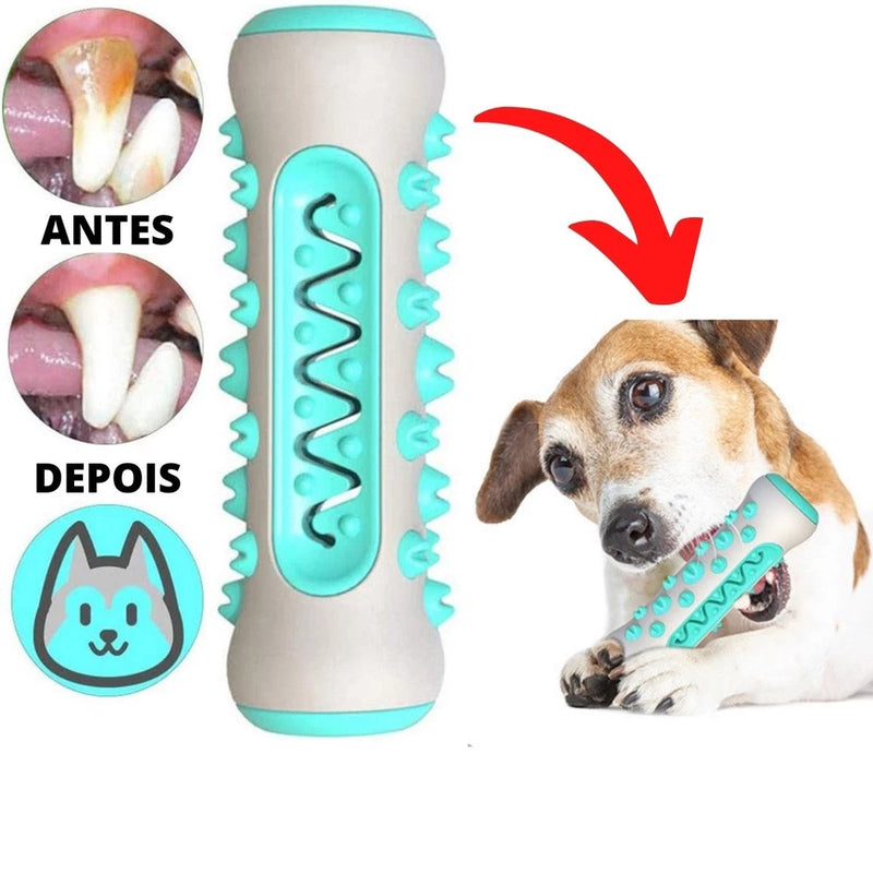 Brinquedo Pet 3x1 Gengiva Removedor Tártaros Escova de Dente Para Cachorro Pets Dog Osso Massageador  Para Cães Mordedor