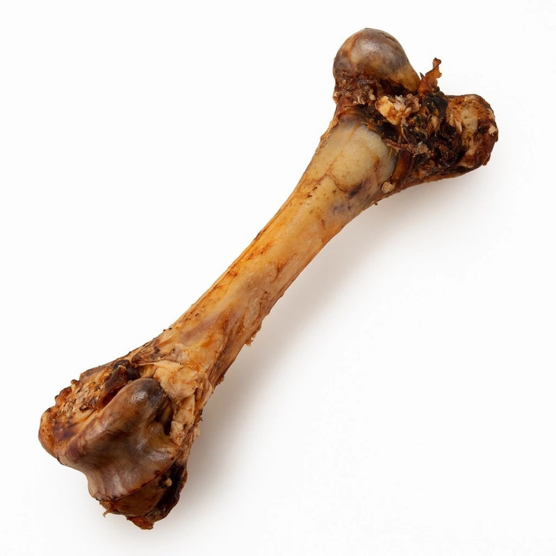Kit 4 Osso Pet Femur Defumado Suino - Tamanho 20 CM - Para Cachorro